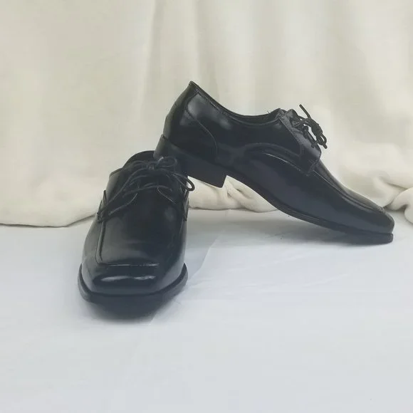 Stacy Adams Mens Black Lace Up Moc Toe Dress Shoes Amazon.com | Stacy Adams Men main image 4